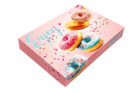 Enjoy Donut One Dozen Flat Box