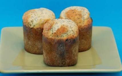 Lemon Poppy Seed Muffin Batter