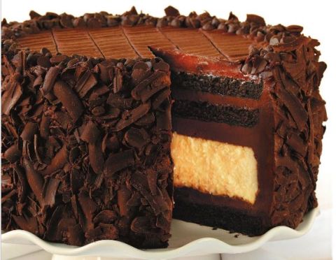 Skyscraper Devil's Food Cheesecake