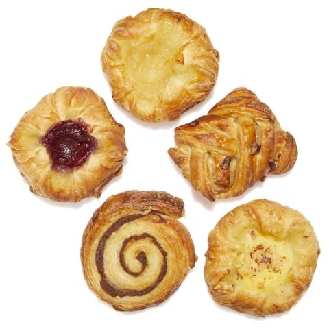 Mini Assorted Danish Crowns