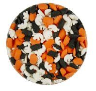 Pumpkin And Bat Sprinkles