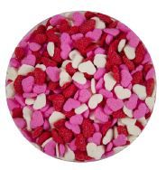 Mini Heart Sprinkles