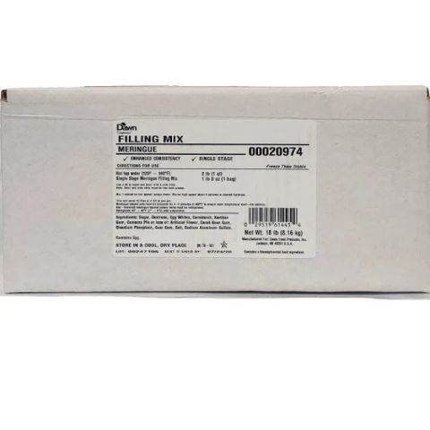 Single Stage Meringue Mix