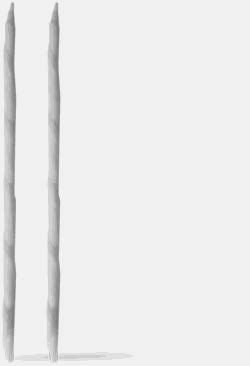 8" Panatella White Chocolate Stick