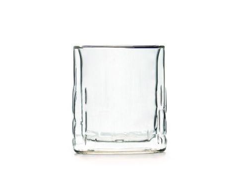 Tesla Neon Whiskey Glass