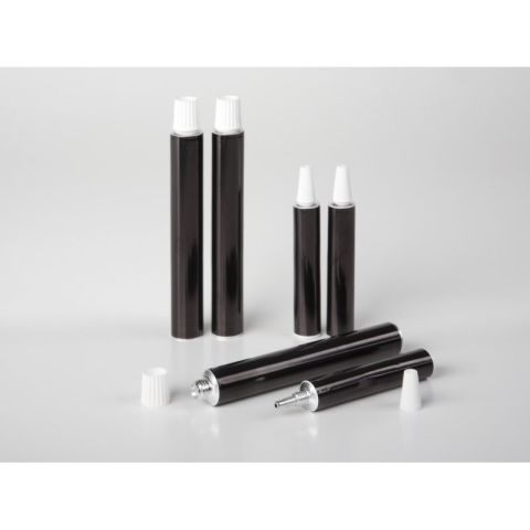 7 ml Black Aluminum Tubes