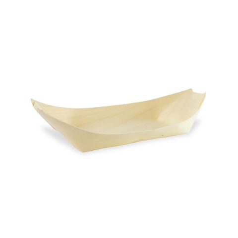 Wooden Boat 8.8"