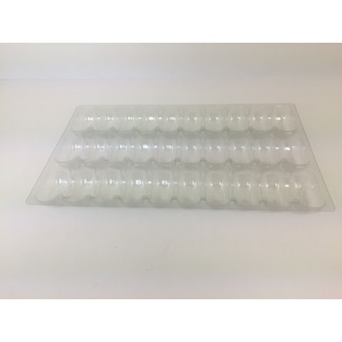Macaron Tray 12 X 7.25" 30 Hole