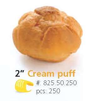 Shell Cream Puff 2"